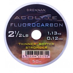 Fir Fluorocarbon Drennan - Acolyte Fluorocarbon 0.12mm Fir Fluorocarbon Drennan - Acolyte Fluorocarbon 0.12mm